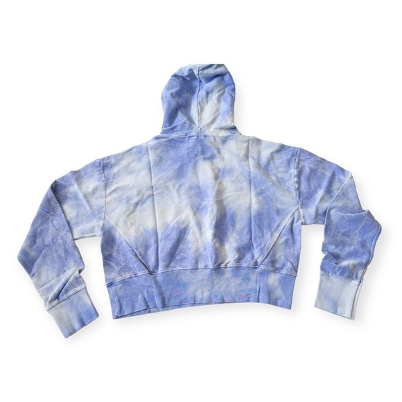 New with tag, DANNIJO Tie Dye Hoodie, Blue & White, Size M - Picture 4 of 14